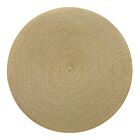 Deborah Rhodes Placemat Linen Braid Gold & Moss