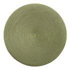 Deborah Rhodes Placemat Linen Braid Grass