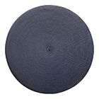 Deborah Rhodes Placemat Linen Braid Grey & Navy