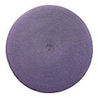 Deborah Rhodes Placemat Linen Braid Grey & Prune