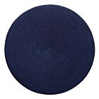 Deborah Rhodes Placemat Linen Braid Navy