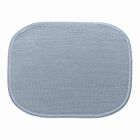 Deborah Rhodes Placemat Mod Oval Brown & Aqua