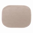 Deborah Rhodes Placemat Mod Oval Ivory & Dust