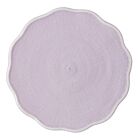 Deborah Rhodes Placemat Scallop Ivory & Orchid