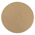 Deborah Rhodes Placemat Triple Braid Cream & Dust