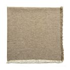 Deborah Rhodes Napkin Washed Fringe Taupe