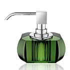 Decor Walther Soap Pump Kristall English Green & Chrome