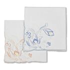 Embroidered Handkerchief Madeira Floral