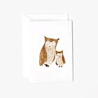   Emily Lex Baby Owl Mini Notecard