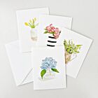   Emily Lex Flower Notecard Set/8