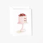   Emily Lex Pink Cake Mini Notecard