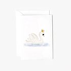   Emily Lex Swan Mini Notecard