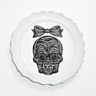 John Derian Skull Dinner Plate Female Skull