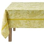 French A L'Orangerie Yellow Tablecloth 69x126"