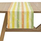 French Bal des Papillons Yellow Table Runner 20x59"