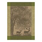 French Jacquard Towel Cerf Et Biche Mousse