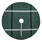 French Sous Les Etoiles Green Christmas Tree Mat