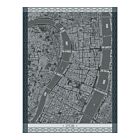 French Tea Towel A Vol d'Oiseau Paris Black