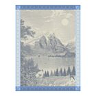 French Tea Towel Altitude Blue