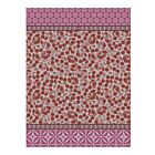 French Tea Towel Cherries Red