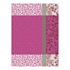 French Tea Towel Cueillette D'Ete Pink