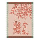 French Tea Towel Eaux de Fruits Red