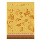 French Tea Towel La Beaute du Zeste Orange