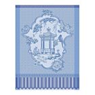French Tea Towel Promenade Imperiale Blue