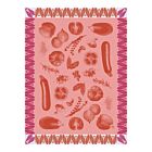 French Tea Towel Ratatouille Red