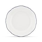 Ginori Corona Oro White & Blue Dinner Plate