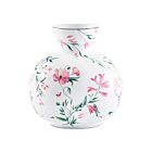  Ginori Florenza Rosa Malva on White Background Spherical Vase