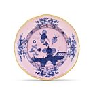 Ginori Oriente Italiano Azalea Gold Rim Dessert Plate
