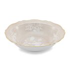Ginori Oriente Italiano Meringa Gold Rim Deep Round Bowl
