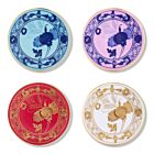 Ginori Oriente Italiano Mix Gold Rim Coaster Set/4