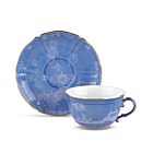 Ginori Oriente Italiano Pervinca Gold Tea Cup Set
