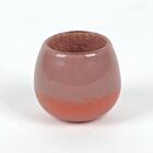 Glass Votive Color Pink Damask