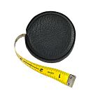 Goatskin Leather Tape Measure Black