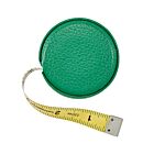 Goatskin Leather Tape Measure Green