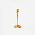 Gold Taper Candle Holder Large