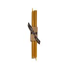 Greentree Home Everyday Natural Taper Pair 12"