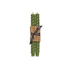 Greentree Home Rope Sage Taper Pair 10"