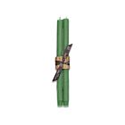 Greentree Home Twig Spring Green Taper Pair 12"