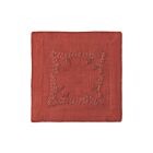 Henry Handwork Cocktail Napkin Prism Vine Brick