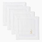 Henry Handwork Cocktail Napkin Set/4 Champagne Celebration