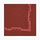 Henry Handwork Prism Vine Paprika Napkin