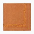 Henry Handwork Prism Vine Tangerine Napkin