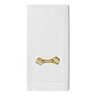 Henry Handwork Towel Dog Rawhide Bone