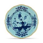 Ginori Oriente Italiano Iris Gold Rim Dinner Plate