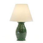  Italian Table Lamp Scales Dark Green