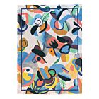 Italian Tetris Blu Towel